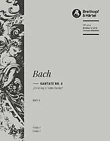 Johann Sebastian Bach Notenblätter Christ lag in Todesbanden