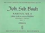 Johann Sebastian Bach Notenblätter Lobet Gott in seinen Reichen