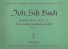 Johann Sebastian Bach Notenblätter Jesus nahm zu sich die Zwölfe