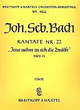 Johann Sebastian Bach Notenblätter Jesus nahm zu sich die Zwölfe