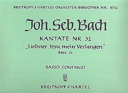 Johann Sebastian Bach Notenblätter Liebster Jesu mein Verlangen