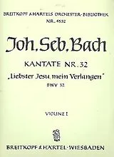 Johann Sebastian Bach Notenblätter Liebster Jesu mein Verlangen