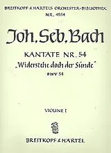 Johann Sebastian Bach Notenblätter Widerstehe doch der Sünde