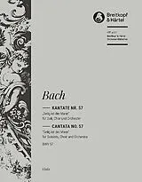 Johann Sebastian Bach Notenblätter Selig ist der Mann