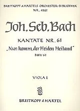 Johann Sebastian Bach Notenblätter Nun komm der Heiden Heiland