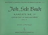 Johann Sebastian Bach Notenblätter Gott der Herr ist Sonn und Schild