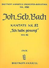 Johann Sebastian Bach Notenblätter Ich habe genung