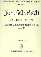 Johann Sebastian Bach Notenblätter Herr Jesu Christ wahr Mensch und Gott