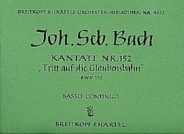 Johann Sebastian Bach Notenblätter Tritt auf die Glaubensbahn