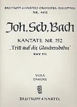 Johann Sebastian Bach Notenblätter Tritt auf die Glaubensbahn
