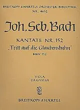 Johann Sebastian Bach Notenblätter Tritt auf die Glaubensbahn