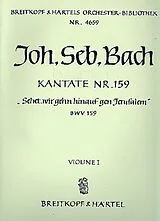 Johann Sebastian Bach Notenblätter Sehet wir gehn hinauf
