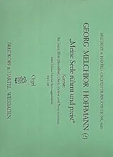 Johann Sebastian Bach Notenblätter Meine Seele rühmt und preist