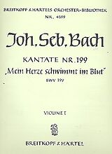 Johann Sebastian Bach Notenblätter Mein Herze schwimmt im Blut