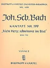 Johann Sebastian Bach Notenblätter Mein Herze schwimmt im Blut