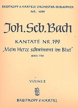 Johann Sebastian Bach Notenblätter Mein Herze schwimmt im Blut