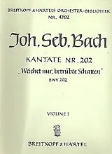 Johann Sebastian Bach Notenblätter Weichet nur betrübte Schatten