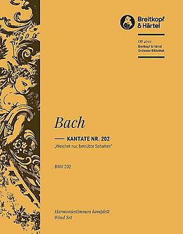 Johann Sebastian Bach Notenblätter Weichet nur betrübte Schatten