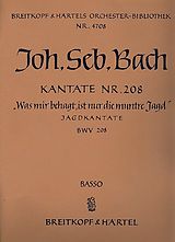 Johann Sebastian Bach Notenblätter Was mir behagt ist nur die muntre Jagd