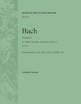 Johann Sebastian Bach Notenblätter Konzert g-Moll