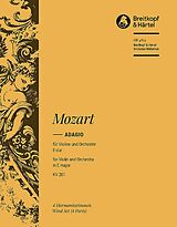Wolfgang Amadeus Mozart Notenblätter Adagio E-Dur KV261