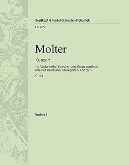 Johann Melchior Molter Notenblätter Konzert