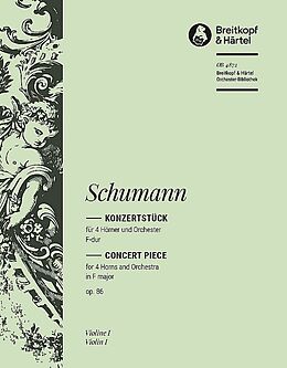 Robert Schumann Notenblätter Konzertstück op.86