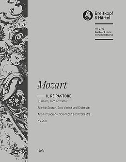Wolfgang Amadeus Mozart Notenblätter Lamero KV208
