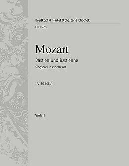 Wolfgang Amadeus Mozart Notenblätter Bastien und Bastienne KV50