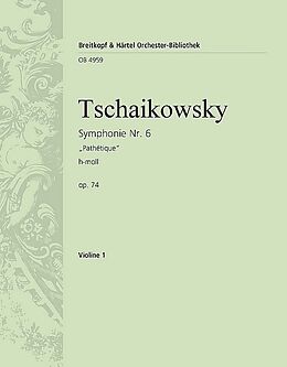 Peter Iljitsch Tschaikowsky Notenblätter Sinfonie h-Moll Nr.6 op.74
