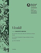 Antonio Vivaldi Notenblätter Concerto grosso d-Moll op.3,11 RV565