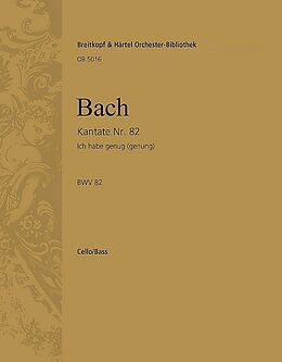 Johann Sebastian Bach Notenblätter Ich habe genug - Kantate Nr.82a BWV82a