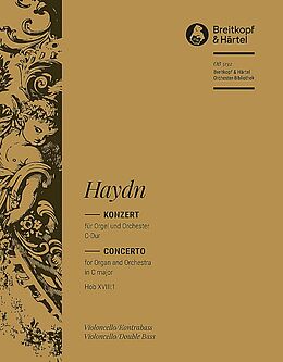 Franz Joseph Haydn Notenblätter Konzert C-Dur Hob.XVIII-1