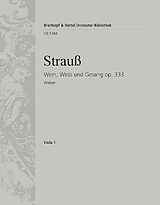 Johann (Sohn) Strauss Notenblätter Wein, Weib und Gesang op.333 - Walzer