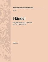 Georg Friedrich Händel Notenblätter Konzert B-Dur op.7,1 HWV306