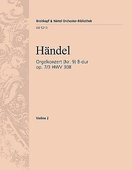 Georg Friedrich Händel Notenblätter Konzert B-Dur op.7,3 HWV308