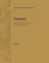 Georg Friedrich Händel Notenblätter Konzert B-Dur op.7,3 HWV308