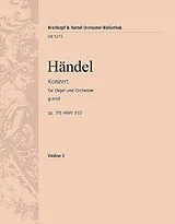 Georg Friedrich Händel Notenblätter Konzert g-Moll op.7,5 HWV310