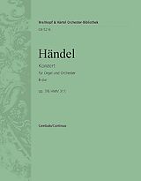 Georg Friedrich Händel Notenblätter Konzert B-Dur op.7,6 HWV311