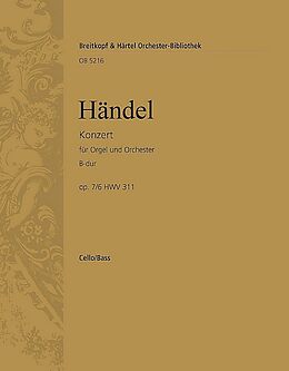 Georg Friedrich Händel Notenblätter Konzert B-Dur op.7,6 HWV311