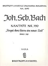 Johann Sebastian Bach Notenblätter Singet dem Herrn ein neues Lied