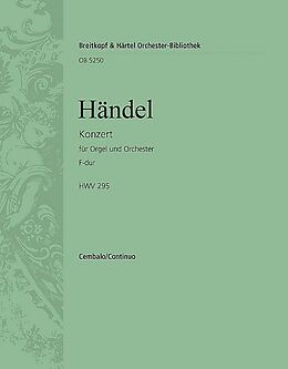 Georg Friedrich Händel Notenblätter Konzert F-Dur Nr.13 HWV295