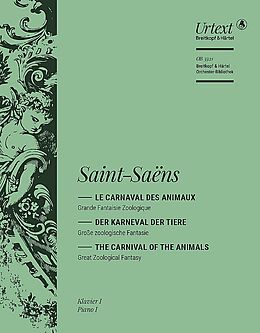 Camille Saint-Saens Notenblätter Le Carnaval des Animaux