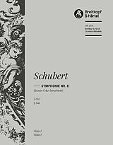 Franz Schubert Notenblätter Sinfonie C-Dur Nr.8 D944