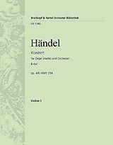 Georg Friedrich Händel Notenblätter Konzert B-Dur op.4,6 HWV294
