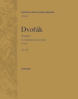 Antonin Leopold Dvorak Notenblätter Konzert h-Moll op.104
