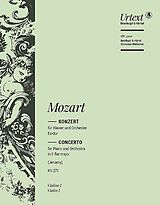 Wolfgang Amadeus Mozart Notenblätter Konzert Es-Dur Nr.9 KV271