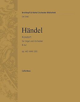 Georg Friedrich Händel Notenblätter Konzert B-Dur op.4,2 HWV290
