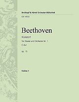 Ludwig van Beethoven Notenblätter Konzert C-Dur op.15 Nr.1