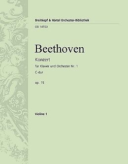 Ludwig van Beethoven Notenblätter Konzert C-Dur op.15 Nr.1